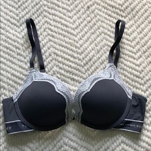 Tommy hilfiger plunge push up bra